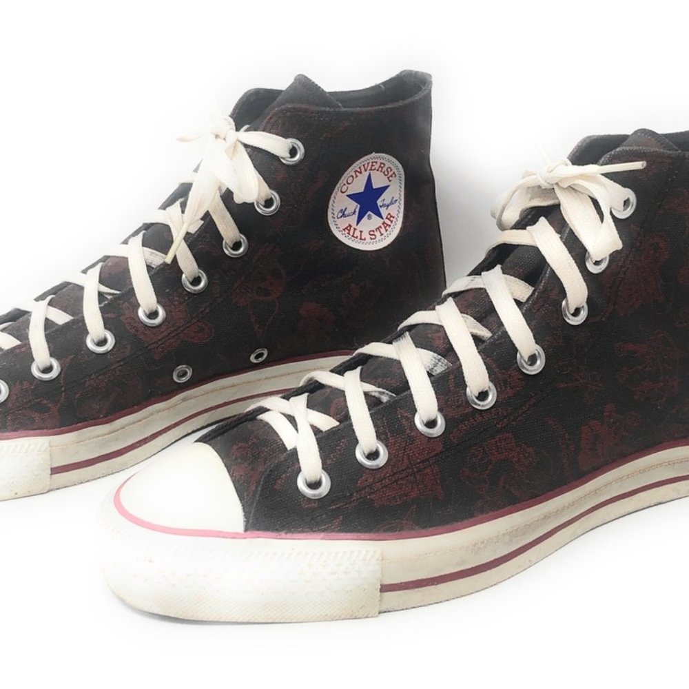 Vintage Converse AEROSMITH Chuck Taylor High Top Sneakers-Extremely Rare